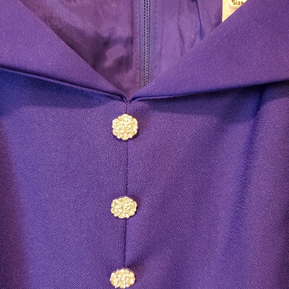 Formal Evening gown by Alex, Royal Blue - Picture 4 of 6